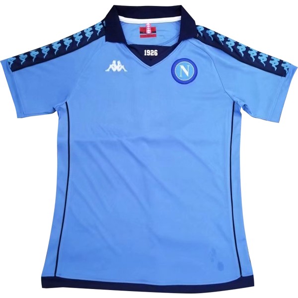 Camiseta Napoli Retro 2018-2019 Azul